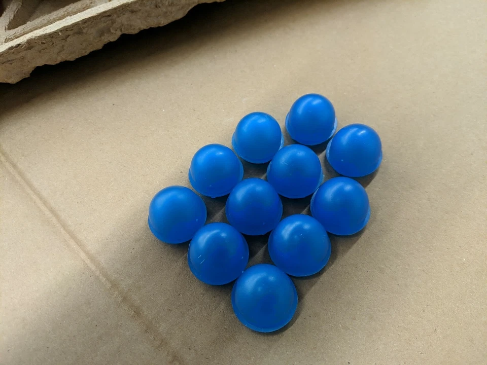 Tapa de cubierta de bombilla Lincoln Cluster azul Mark V Mark IV Continental OEM Foto 2 de 4