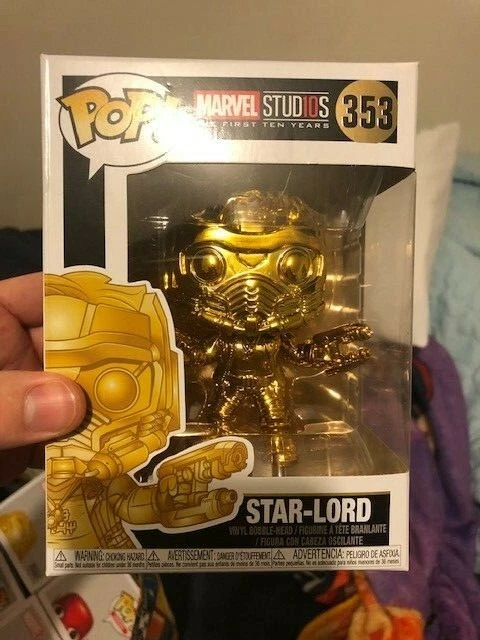 Gold chrome star lord 2025