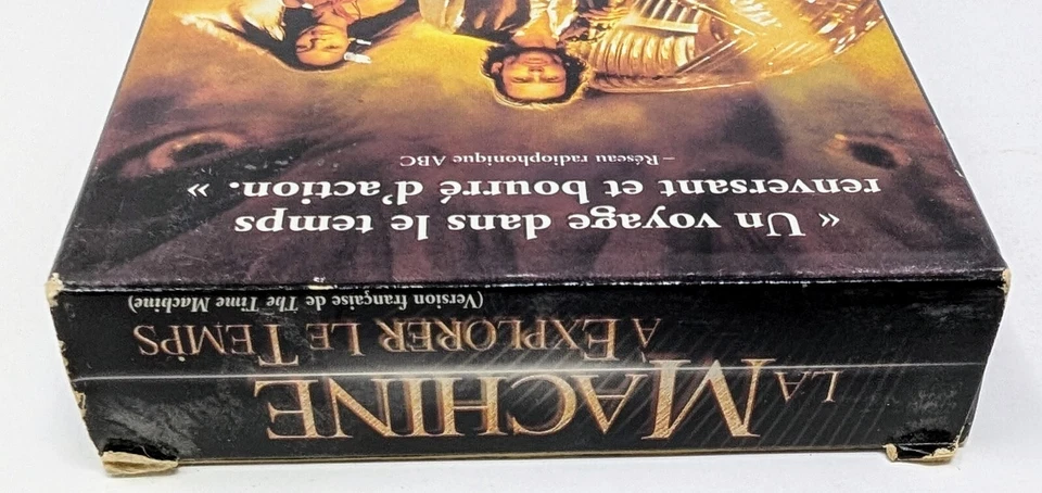 La Machine a explorer le temps VHS (2002) - NTSC - French - VG (Tested) - Image 3 of 4
