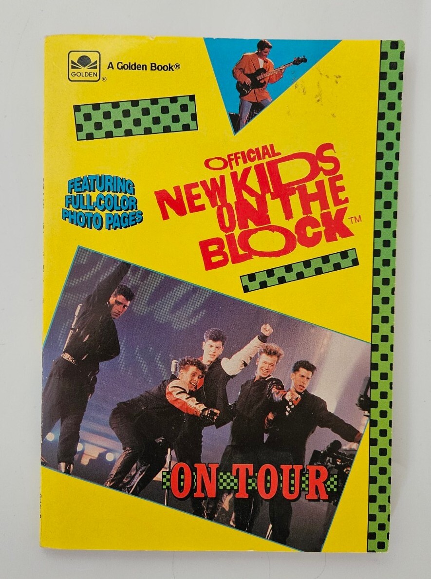 ニューキッズオンザブロック　ツアーパンフ&写真集 Official New Kids On The Block On Tour Book | eBay
