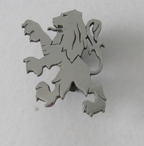 Emblème Lion Peugeot Ancien En Laiton - Décoration Calandre, Style Rétro, Couleur Dorée