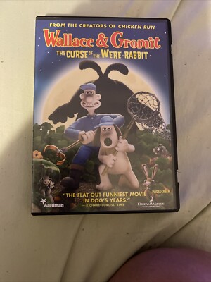 Wallace & Gromit: The Curse of the Were-Rabbit (Widescreen Edition) - DVD - GOOD