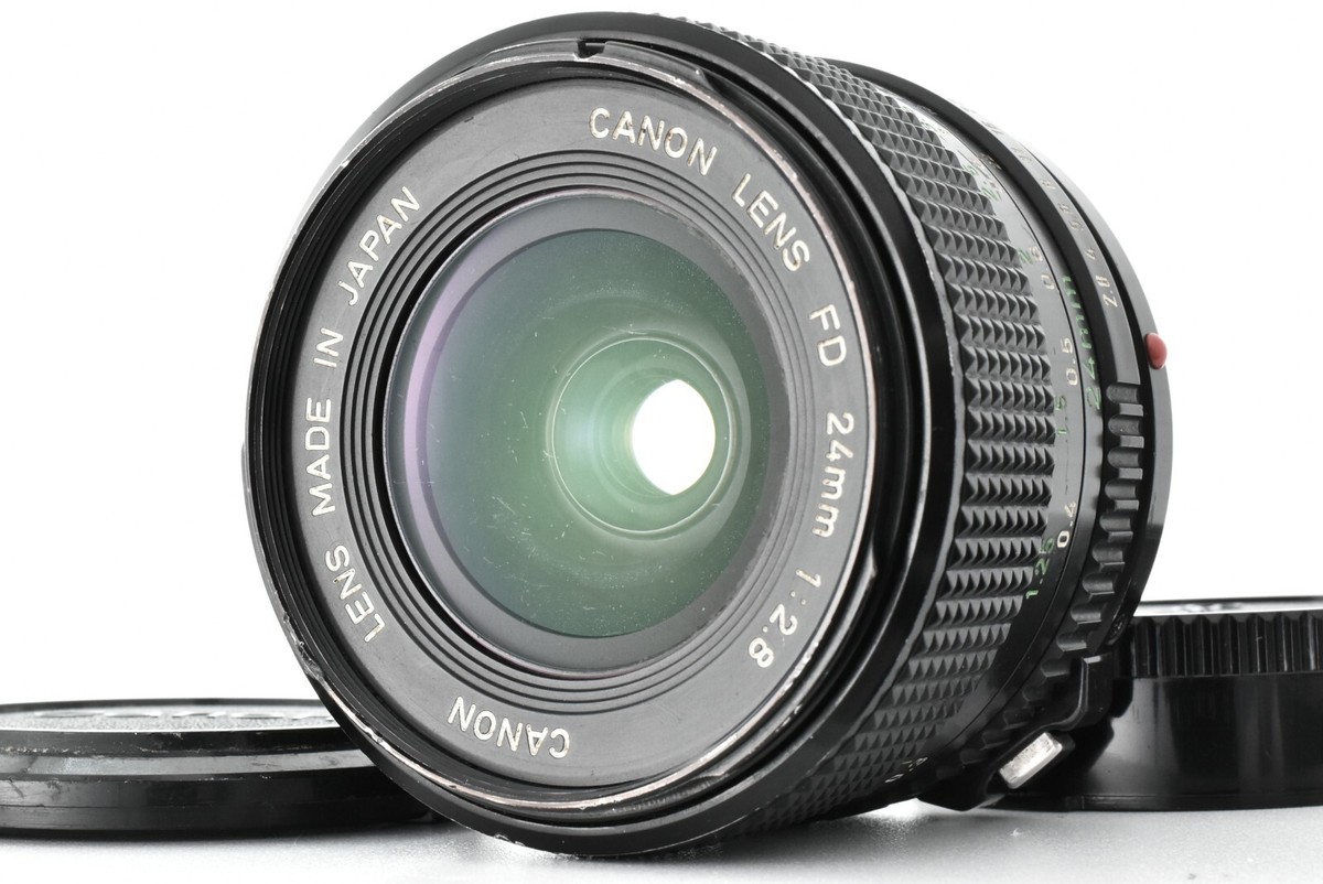 Exc+5] Canon New FD NFD 24mm F2.8 Wide Angle MF Lens From