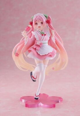 Hatsune Miku Coreful Figure Sakura Wafuu Kissa ver. TAITO Japan