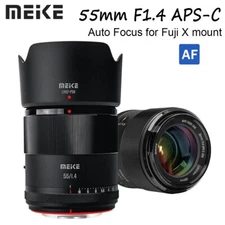 Meike 55mm F1.4 APS-C Auto Focus Lens for Fujifilm Fuji X mount Mirrorles Camera