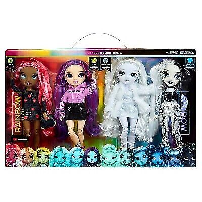 Rainbow High Shadow High Daria Emi Natasha & Heather Fashion Doll 4 Pack