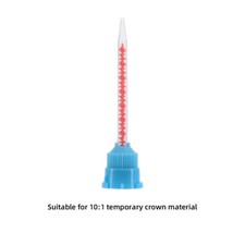 Dental Mixing Tips Head 10:1/4:1 Ratio Blue/Orange Temporary Crown  Bridge