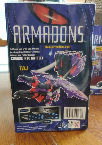 ARMADONS Aerial Fighter Hydra Dragon TAJ Transforming Figure, Cepia 2013 - Foto 2 di 9