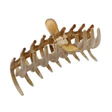 Parcelona French Rake Large 5" Celluloid Acetate Hair Clip No Slip Tight Grip...