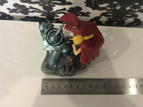 FULLMETAL ALCHEMIST Edward & Alphonse Elric 11 cm figura muñeca juguete Square Enix - Imagen 12 de 12
