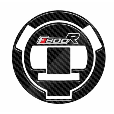 3D Motorcycle Fiber Carbon Look Fuel Tank Gas Cap Pad Cover Decal For BMW F800R