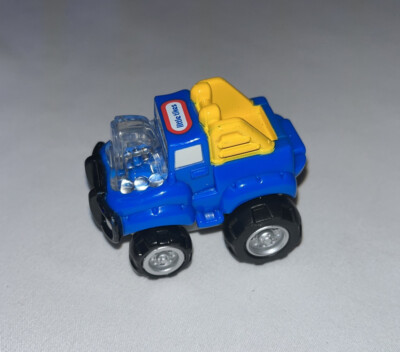 Little Tikes Blue Monster Truck Dump Truck Off Road Vehicle Push and Go Toy 2 