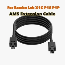For Bambu Lab X1C P1S P1P 6-pin AMS Connection Cable AMS HUB to AMS 3D Printer