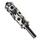 1/2" Flush Trim Router Bit Spiral Double Bearing Carbide Insert Woodworking D30
