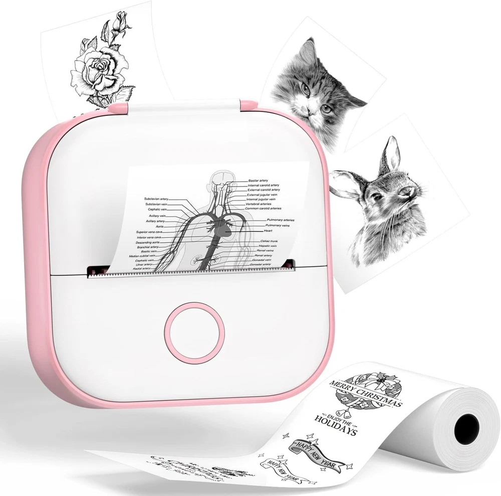 Phomemo T02 Mini Wireless Pocket Thermal Photo Printer Fast Shipping US