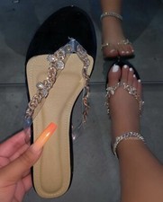 Rhinestone Butterfly Sandal Size 9