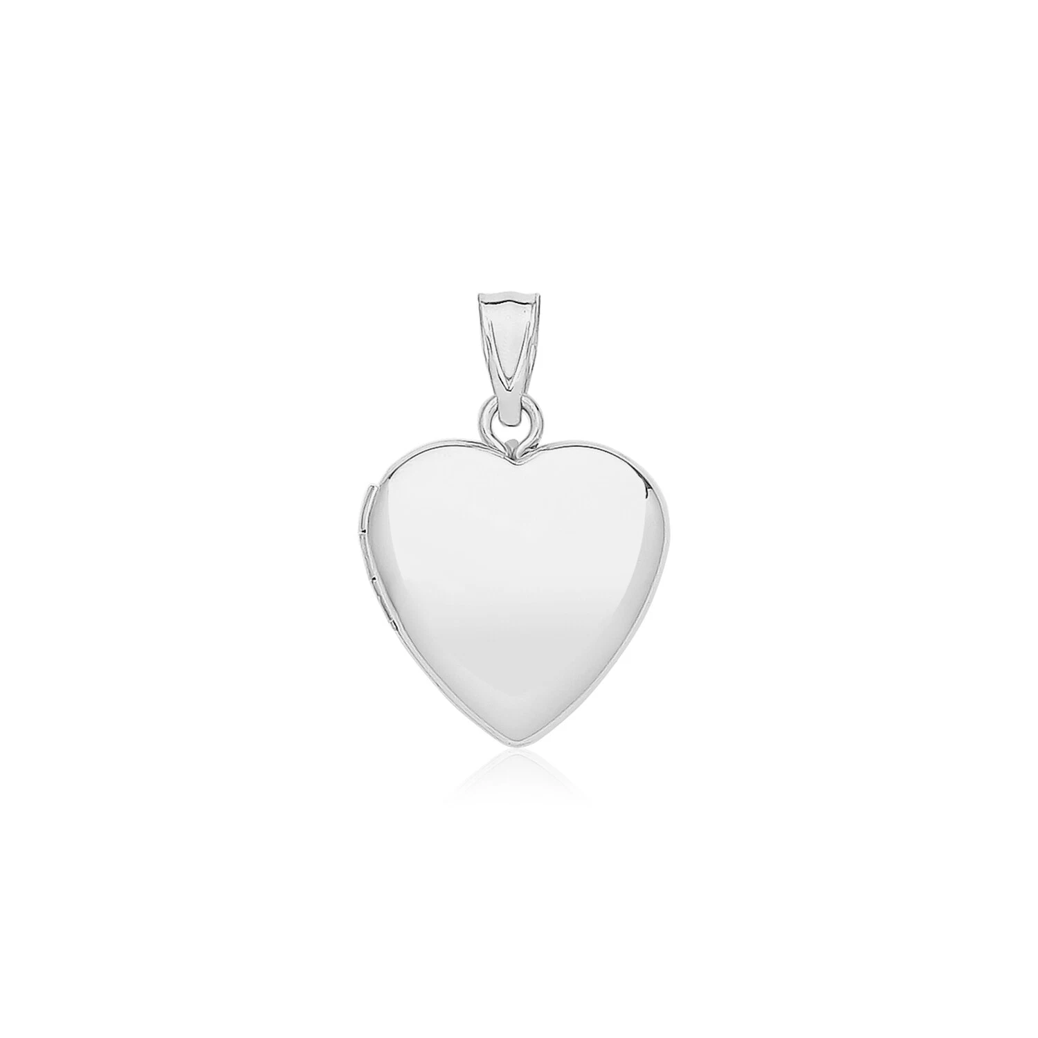 Small Heart Locket Sterling Silver 925 Hallmarked British Made All Chain Lengths