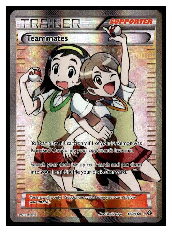 XY - Primal Clash 160/160 Teammates (160 Full Art) Pokemon TCG | eBay