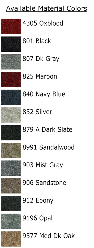 FITS 1999-2007 Ford F-250 Super Duty Crew Cab Floor Mat 4pc Cutpile Foto 3 de 4