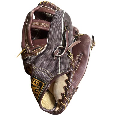 MAG Mag Soft Chrome Tanned Baseball Glove MS-2797 11'' RHT Rawhide Lacing Brown