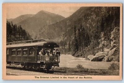Seattle Washington Postcard Oriental Limited Heart Rockles c1940 Vintage Vintage