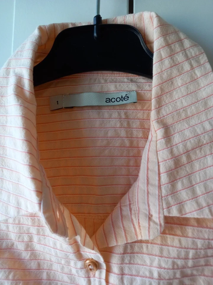 ACOTE COTELAC Chemise saumon manches longues Taille 1 - Photo 3/4