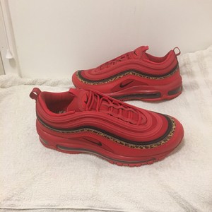 air max 97 red leather leopard
