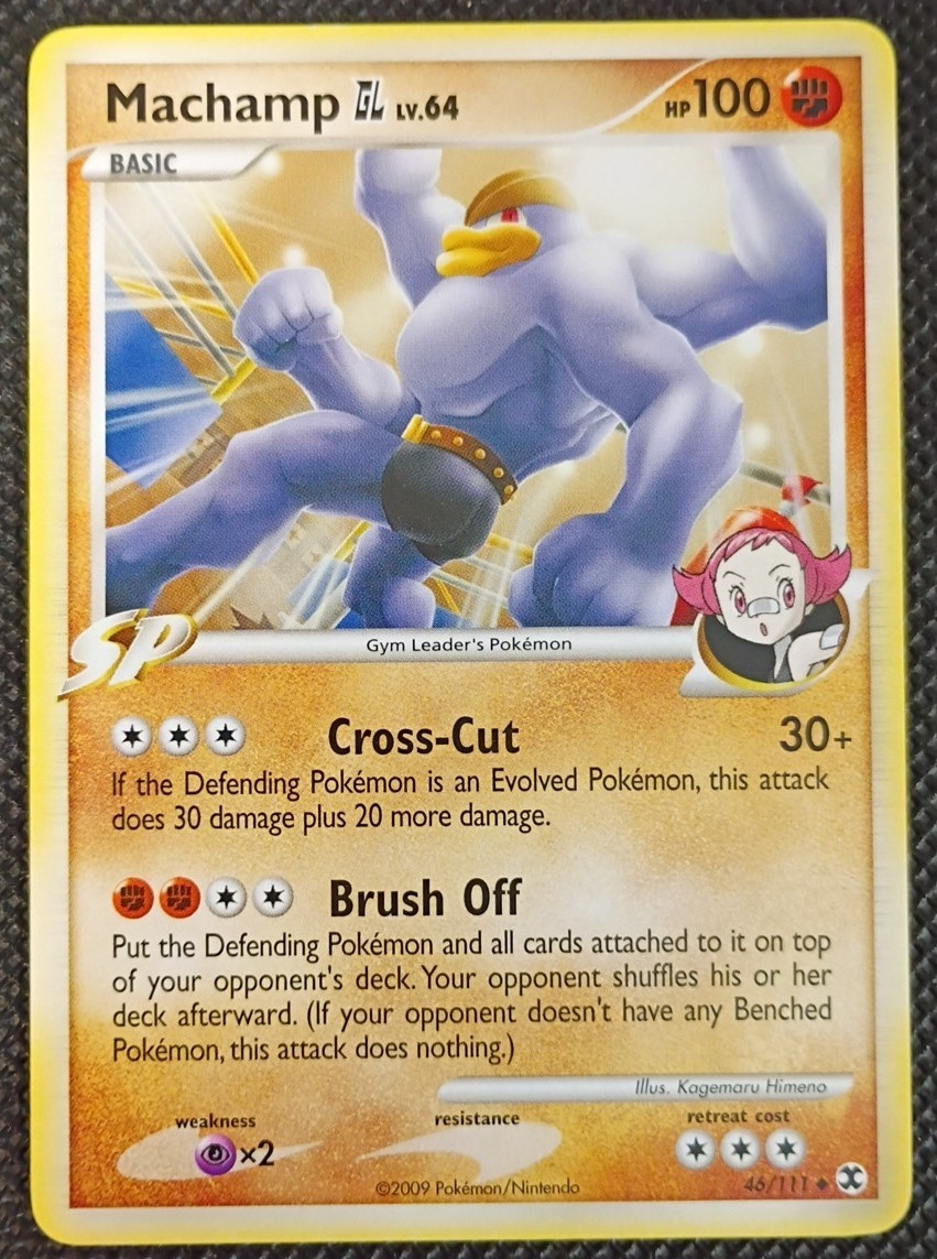 Machamp GL LV.64 - 46/111 - Rising Rivals (2009) Pokémon TCG (Lightly Played)