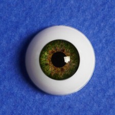 Dollmore MSD acrylic eyes OOAK 14mm - Optical Half Round Acrylic Eyes MA04