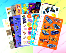 Vintage Sandylion Characters Kids Stuff Sticker Sheets Lot Of 15