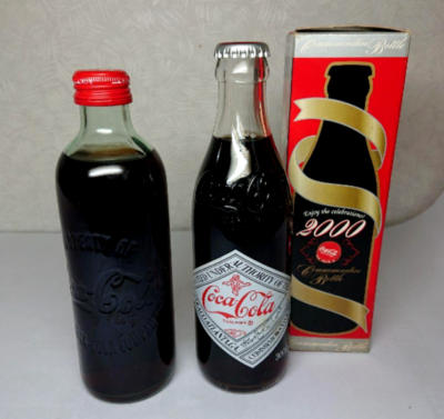 Coca-Cola 125th Anniversary Reissue Bottle 2000 Premium Bottle