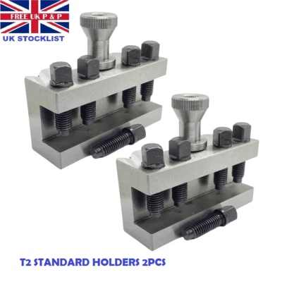 T2 Schnellwechselhalter Werkzeughalter Set 2-teilig Colchester Student/Master... - Bild 1 von 4