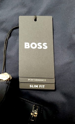 BOSS Bomber Jacket Performance Four Way Stretch Wrinkle Free Slim Fit - Size 38R - Picture 14 of 18