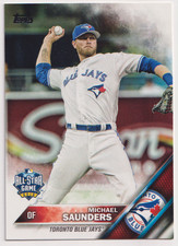 2016 Topps Update #US267 Michael Saunders AS Toronto Blue Jays