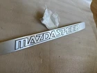 MAZDASPEED METAL TRUNK EMBLEM BADGE RARE LARGE RX7 FD3S FC3S RE AMEMIYA 90s jdm