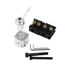 Set Of Aluminum Alloy Mini Lathe Tool Post And Holder Kit