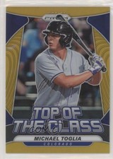2020 Panini Prizm Top of the Class Gold Prizm 5/10 Michael Toglia #TOC-23 5ox