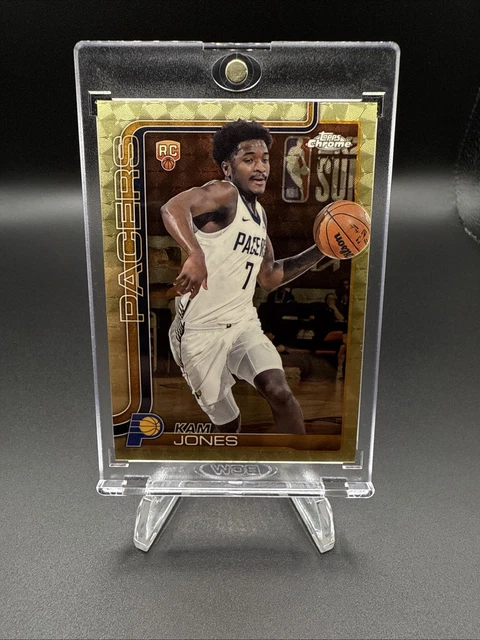 2025-26 Topps Chrome Basketball KAM JONES True Superfractor 1/1 🔥 RC Pacers