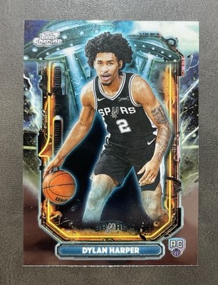 2025-26 Topps Chrome Cosmic - Dylan Harper (RC) Extraterrestrial Talent (ET-12)