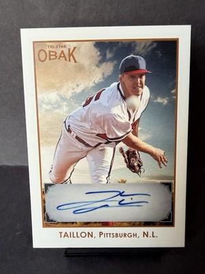 2011 TRISTAR OBAK JAMESON TAILLON AUTO ROOKIE RC /50 SUPER RARE CARD!