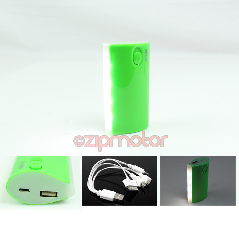 5200MAH POWER BATTERY CHARGER MICRO USB GREEN NOKIA LUMIA 1020 920 LG OPTIMUS G2