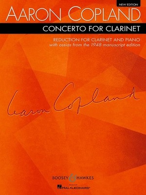 Aaron Copland Concerto for Clarinet | Clarinet and Piano Reduction Sheet Musi...