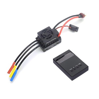 New 60A Brushless ESC 3650 3900KV Brushless Motor Programming Card 1/10 RC Car d