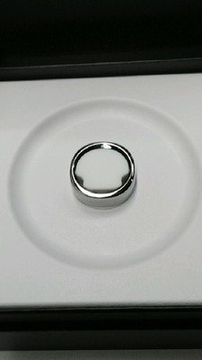 RingConn Gen 2 Air AI Smart Ring Activity Tracker Unisex Size 8 - Galaxy Silver