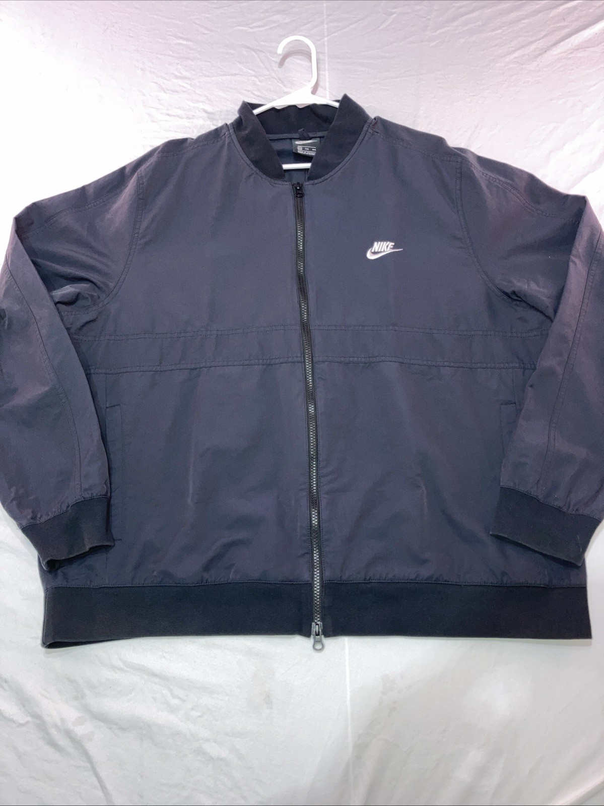SACAI X NIKE Nike Classic Retro Bomber Giacca Uomo XXL Nero