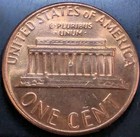 1982-D BU LD LINCOLN CENT - Doubling - Die Chips PENNY  3.1 grams. Wide A M  — photo 3