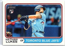 2023 Topps Heritage #667 Nathan Lukes