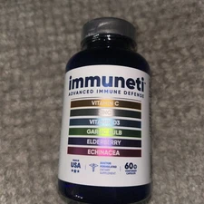 Immuneti - Advanced Immune Defense 6-In-1 Supports Overall Health, 60 Caps 9/26