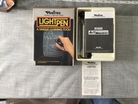 Vectrex Light Pen W/ Art Master Complete GCE Light Pen CIB COMPLETE