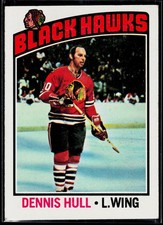 1976-77 Topps #195 Dennis Hull